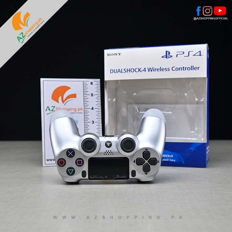 Sony DualShock 4 Wireless Controller Joystick for PlayStation PS4 (Silver)