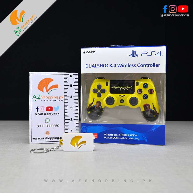Sony DualShock 4 Wireless Controller Joystick for PlayStation PS4 (Cyberpunk)
