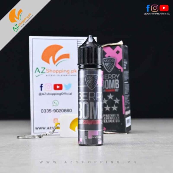 VGOD – Berry Bomb Sour Strawberry Belt – E-Liquid Vape Flavor 60ml