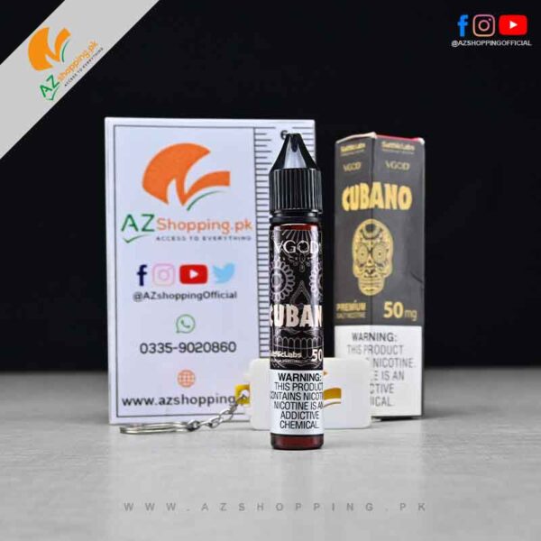 VGOD – Cubano Rich Creamy Cigar E-Liquid Vape Flavor – 30ml (50mg/ml)