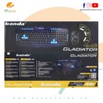 Banda Gladiator – 2 in 1 Combo – Professional Wireless Gaming Mouse & Keyboard Series – Black