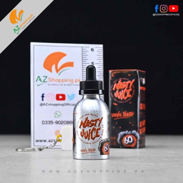 Nasty Juice – Low Mint/Fruity Series – Devil Teeth E-Liquid Vape Flavor 60ml