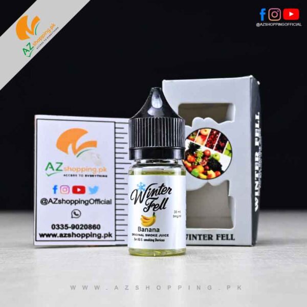 Winter Fell – Original Smoke Juice Banana E-Liquid Vape Flavor 30ml
