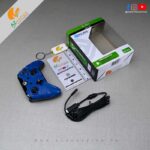 Xbox 360 wired Controller joystick with Detachable 2.5 Meter Cable – Military Blue