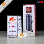 Stainless Steel Vacuum Flask 800ml - Double Wall Insulation | Drink Hot or Cold for 12 Hours | Stainless Steel Thermos For Cold & Hot Beverages