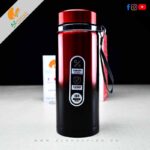 Stainless Steel Vacuum Flask 800ml - Double Wall Insulation | Drink Hot or Cold for 12 Hours | Stainless Steel Thermos For Cold & Hot Beverages
