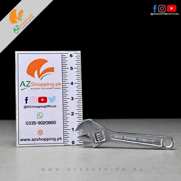 Adjustable Screw Wrench G-Clamp Drop Forged Steel - 6 Inches