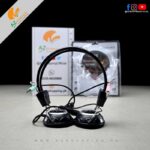 Solic – Stereo Headset Wired Over-The-Ear Headphone with Mic for Mobile, PC & Laptop – Model: SLR-301MV