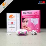 Kemei – Electric Epilator & Lady Shaver Rechargeable - MS Charging Defeathering, Shave Wool Implement – Model: KM-189A