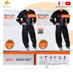 Powermax Sports - Sauna Suit Body Slimming Made of Rubberized Vinyl For Quick way Weight Loss & Calories Burn – Model: SS3034A