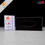 Rectangular Modern Leather Tissue Box Holder – Tissue Paper Case Dispenser