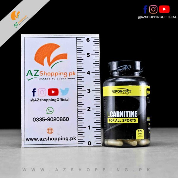 Performance Sports Nutrition – L-Carnitine For All Sports – 120 Caps