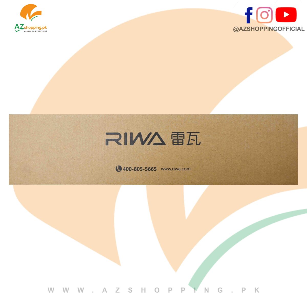 Riwa – Hair Straightener Flat Iron with LCD Display