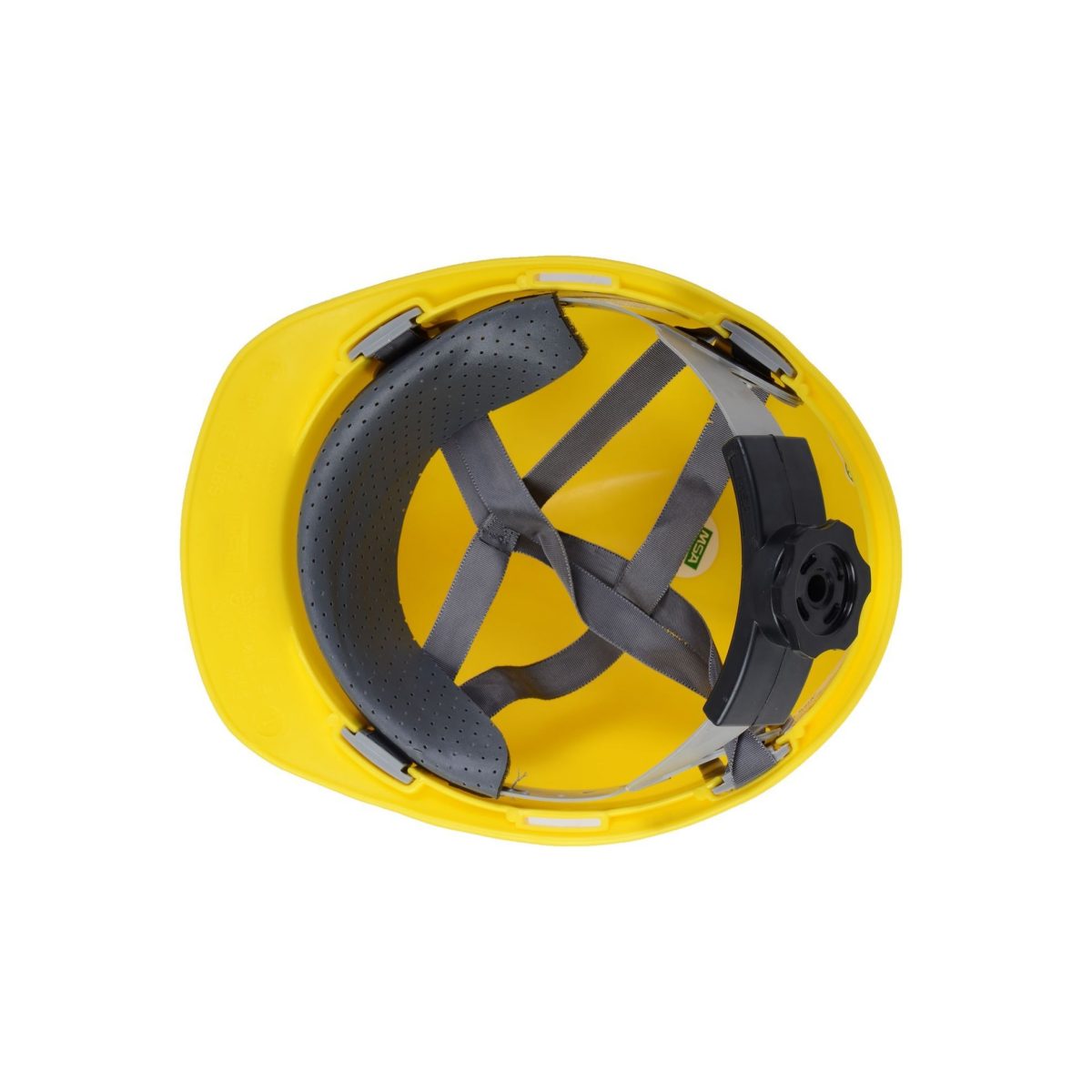 Adjustable Safety Helmet with Wheel Rachet Type Yellow – For Construction labors & Earth Moving Operators Workers