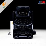 Greatnice – Rechargeable Bluetooth Portable Wireless Speaker HD Sound LED RGB Light with Mic, USB Port, FM Radio, TF Micro SD Card & DC 9V Support - Model: GTS-1637