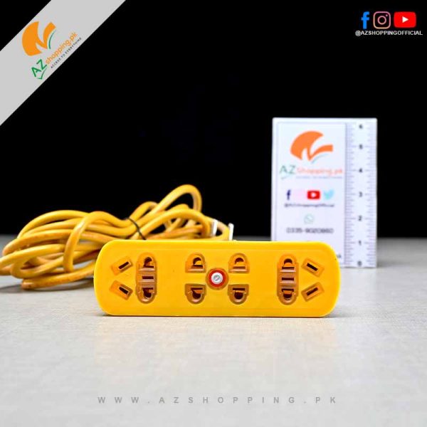 Hanging Extension Board with Led Indicator – Multi Plugs Option with multipurpose Board with 4 Way Surge Protection