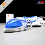 Saachi – Handheld Steam Iron 1000W with Temperature Control, Teflon Soleplate & Base Stand – Model: NL-IR-387