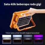 Solar LED Light Lamp Lantern with 4 Modes Of Light - Waterproof Protection Rating IP66 & Power Bank Output - Model: D8