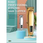 Kemei – Professional Electric Hair Clipper, Trimmer, Groomer & Shaver Machine with LED Digital Display, Cord/Cordless – Model: KM-1312