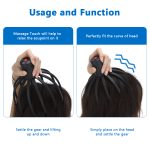 Adjustable Electric Intelligent Head Massage Instrument - Therapeutic Wireless Octopus Claw Scalp Head Scratcher Stress Relief Massager – Model: XYT-202108