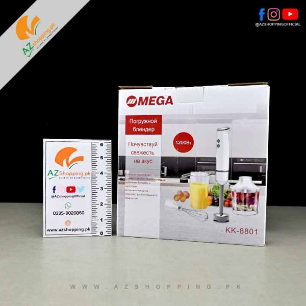Mega – Hand Blender 1200W - Model: KK-8801