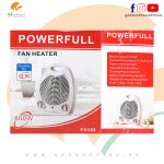 Fan Heater Blower 800W with Cool/Warm/Hot Air wind Mode & Adjustable Thermostat, Overheating Protection – Model: FH103