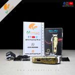 Daling – Professional Electric Hair Clipper, Trimmer, Groomer & Shaver Machine with LCD Digital Display, Cord/Cordless & Adjustable Stainless Steel Blade – Model: DL-1319