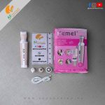 Kemei – 4 in 1 Shaver Suit (Nose & Eyebrow Trimmer, Body & Skin Shaver) – Model: KM-3024