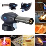 Multipurpose Gas Torch Butane Burner – Adjustable Temperature Auto Ignition Flame Gun – Model: 915