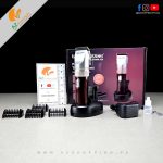 Inter Mac3 – Professional Electric Hair Clipper, Trimmer, Groomer & Shaver Machine with Adjustable Moser & An Extra Battery – Model: TC-3400