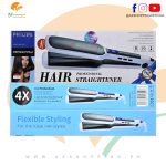 Philips – Professional Hair Straightener with LED Display, Adjustable Temperature & 4X Protection (Anti-Static, Ceramic, Tourmaline Ionic, Smooth Glide Plates) - Model: 1878