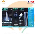 VGR – Professional Electric Hair Clipper, Trimmer, Groomer & Shaver Machine with Stainless Steel Blades & Cord/Cordless – Model: V-288