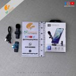K8 – 2 in 1 Wireless Bluetooth Microphone for Live Show, Interview & Vlog Short Video