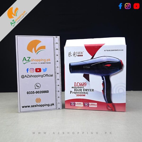 Lecai – Hair Dryer Professional 2000W – Model: LC6689