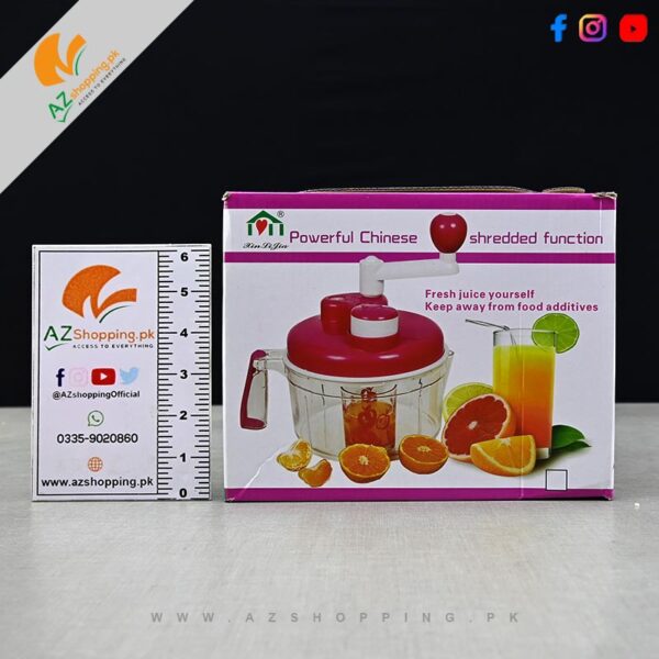 Manual Shredded Function Food Processor & Orange Juice Extractor