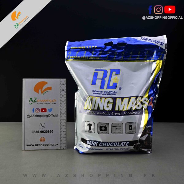RC – King Mass XL for Super Anabolic Growth Accelerator, Weight Gainer – 15 Lbs