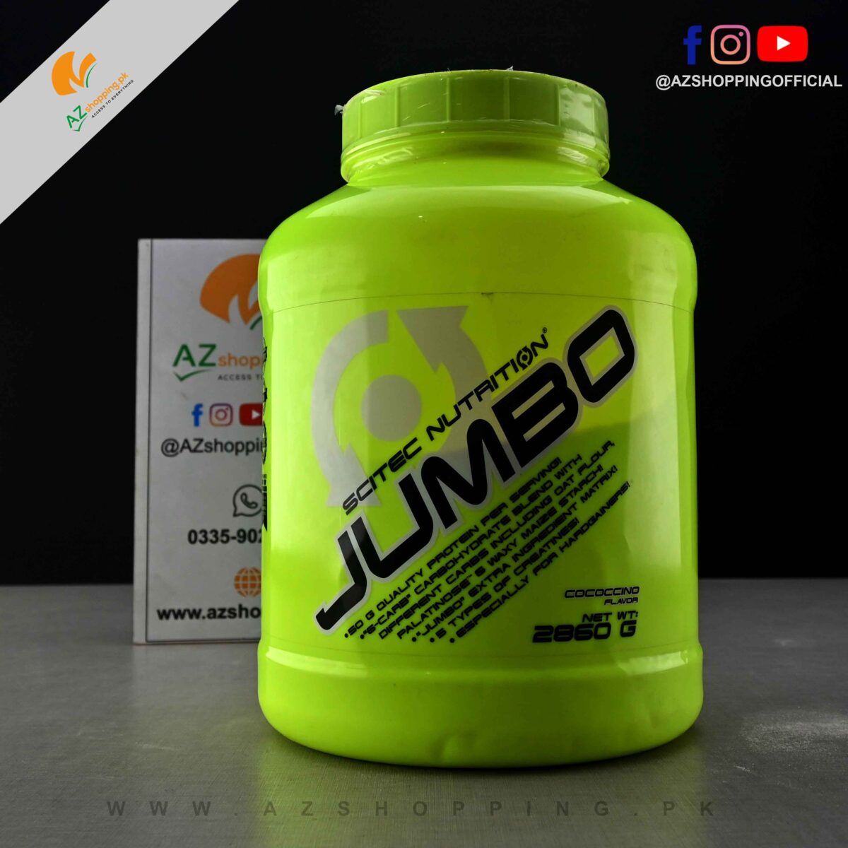 Scitec Nutrition – Jumbo Weight Gainer – 2860 G