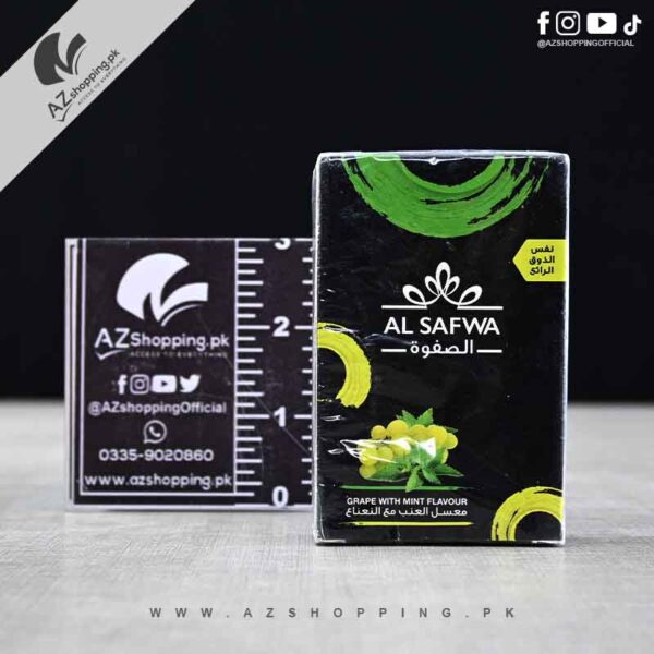 Al Safwa – Premium Quality Hookah Tobacco Grape With Mint Flavor – 50g