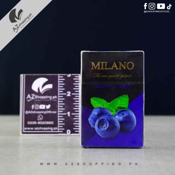 Milano Premium Hookah Tobacco Blueberry Mint Flavour - 50 Gram