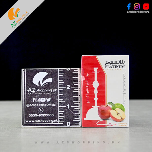 Platinum Seven – Premium Quality Hookah Tobacco Double Apple Flavor – 50g