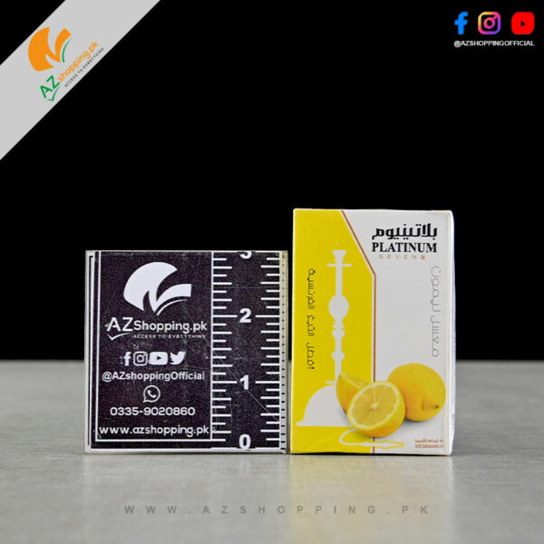 Platinum Seven – Premium Quality Hookah Tobacco Lemon Flavor – 50g