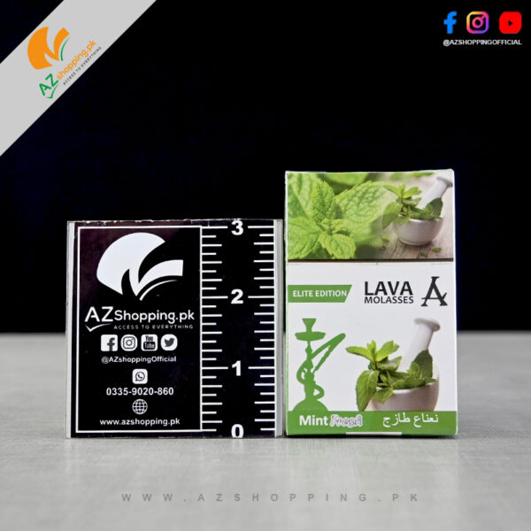 Lava Molasses – Elite Edition – Premium Quality Hookah Tobacco Mint Flavor – 50g