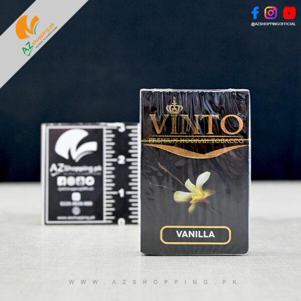 Vinto – Premium Hookah Tobacco Vanilla Flavour – 50 Gram