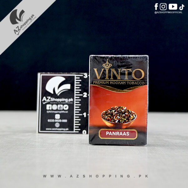 Vinto – Premium Hookah Tobacco Panraas Flavour – 50 Gram