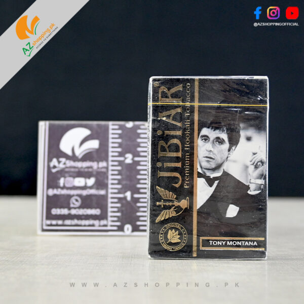 JiBiAR – Premium Hookah Tobacco Tony Montana Flavor – 50 Gram