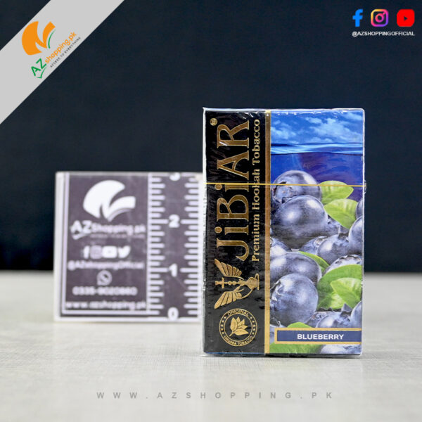 JiBiAR – Premium Hookah Tobacco Blueberry Flavor – 50 Gram