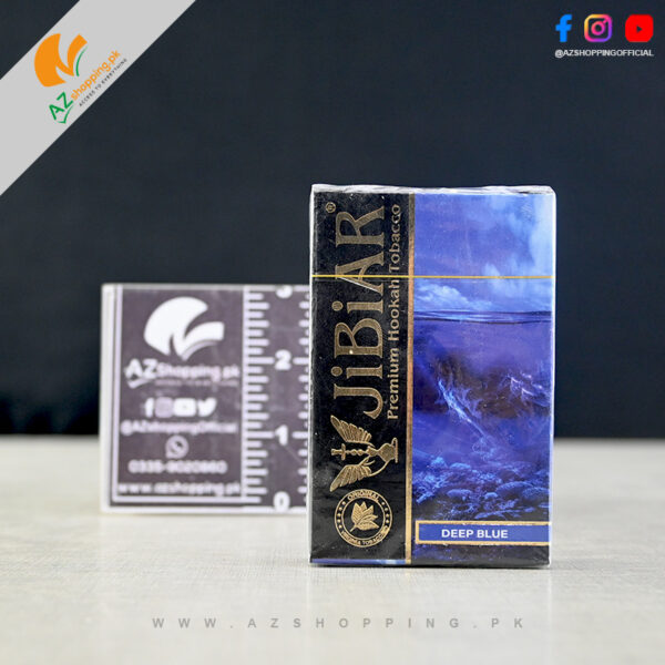 JiBiAR – Premium Hookah Tobacco Deep Blue Flavour – 50 Gram