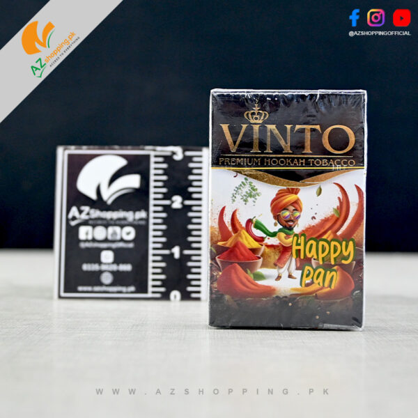 Vinto – Premium Hookah Tobacco Happy Pan Flavour – 50 Gram
