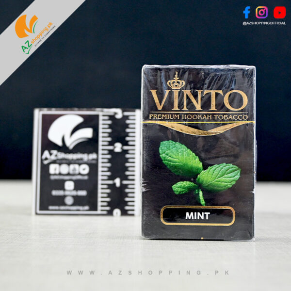Vinto – Premium Hookah Tobacco Mint Flavour – 50 Gram