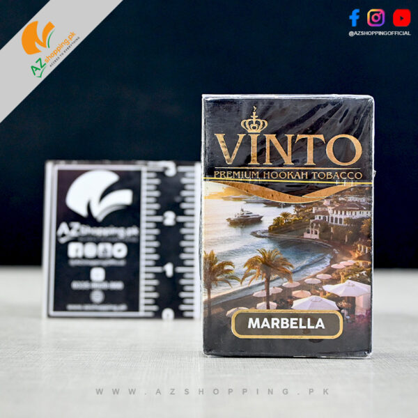 Vinto – Premium Hookah Tobacco Marbella Flavour – 50 Gram